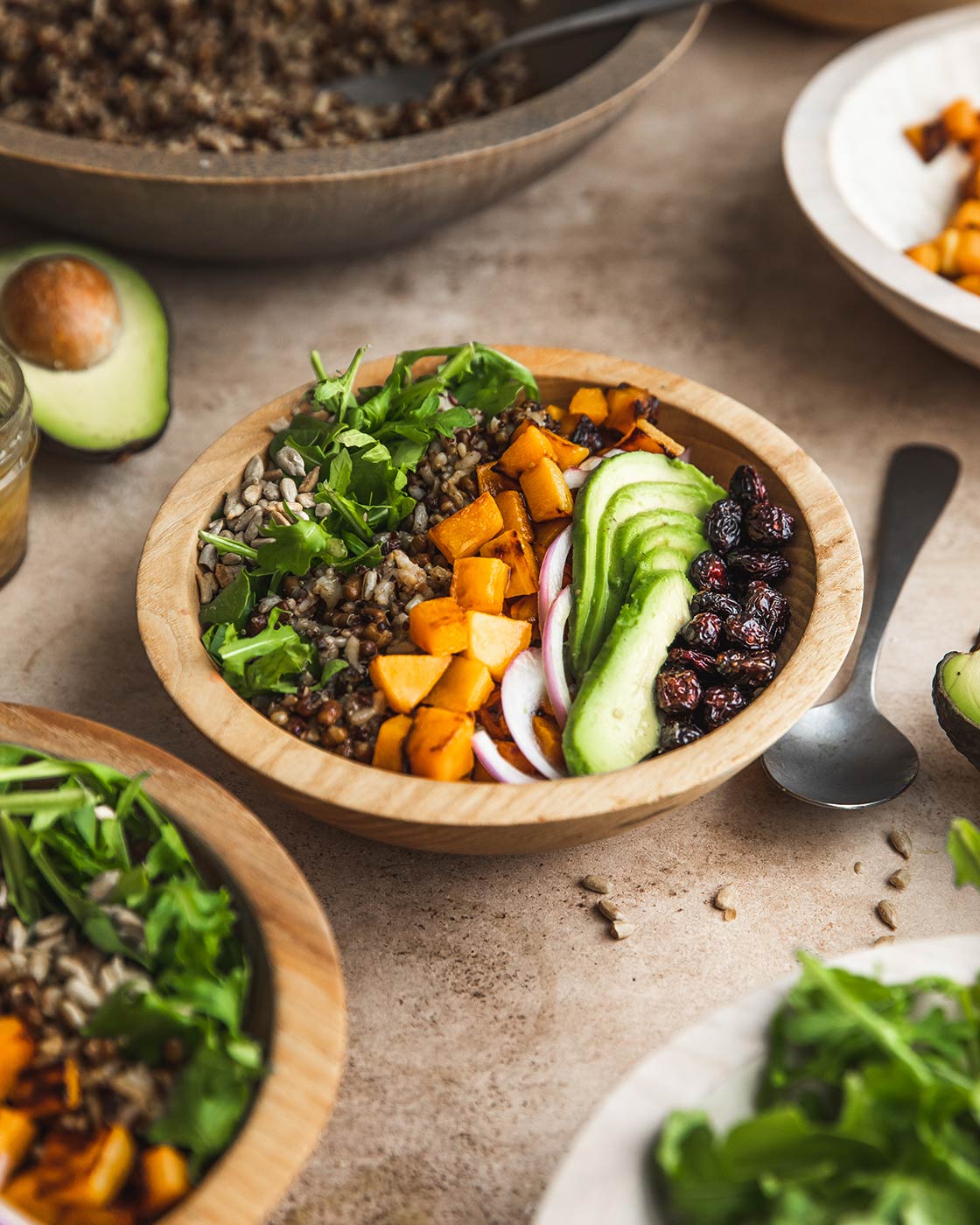 Crafted Wooden Bowls - Natural