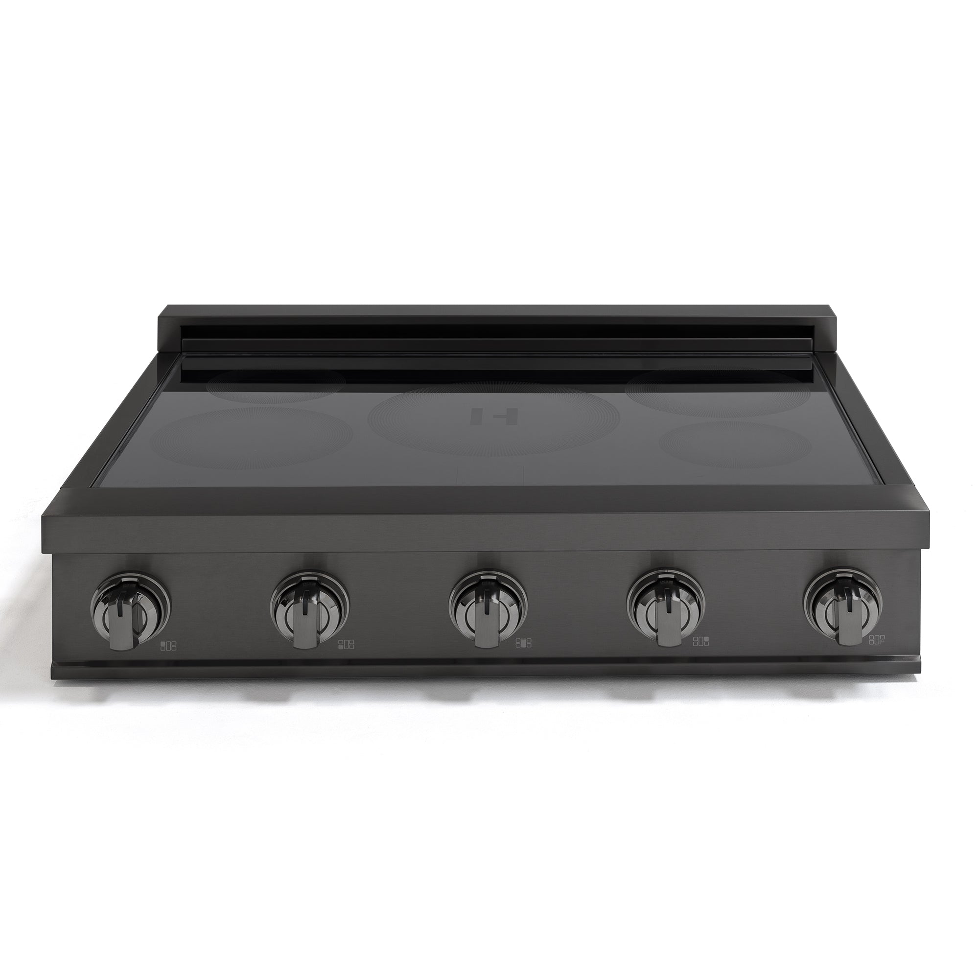 36″ Induction Cooktop – Black Steel