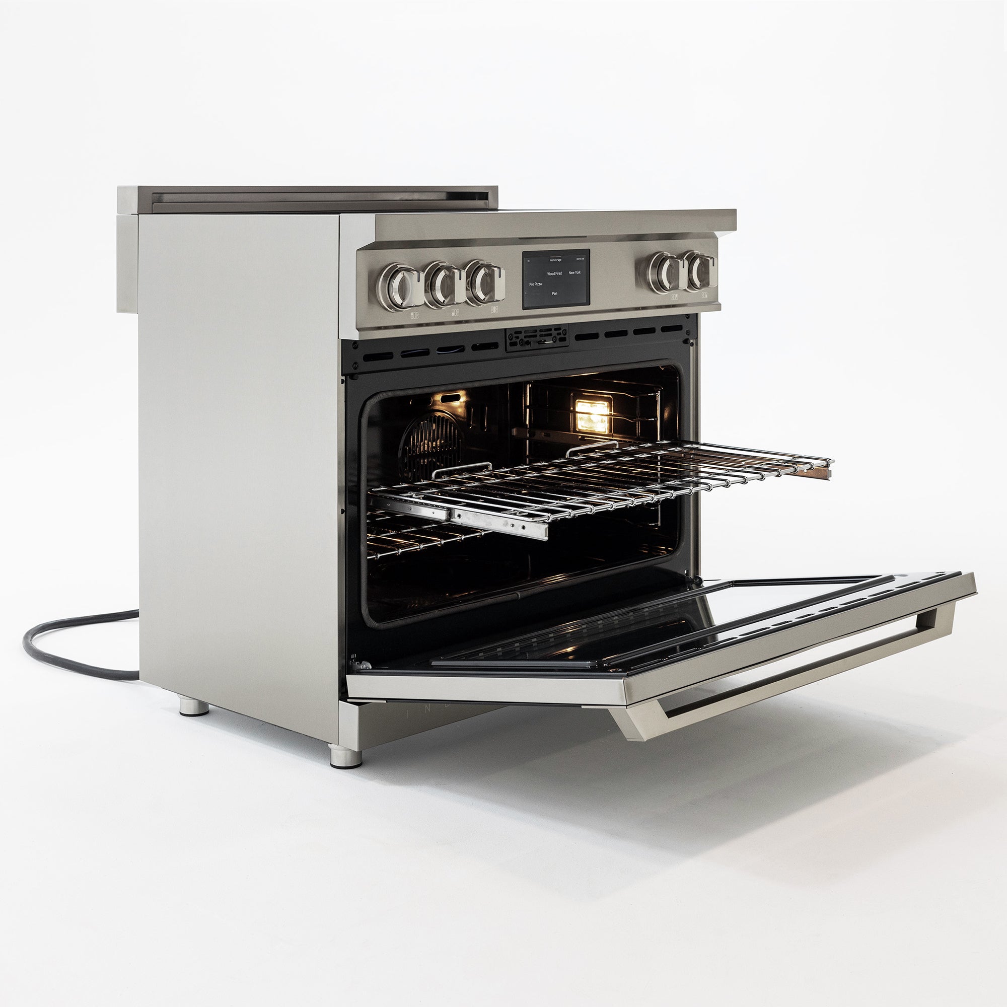 36″ Professional Induction Range – Stainless Steel