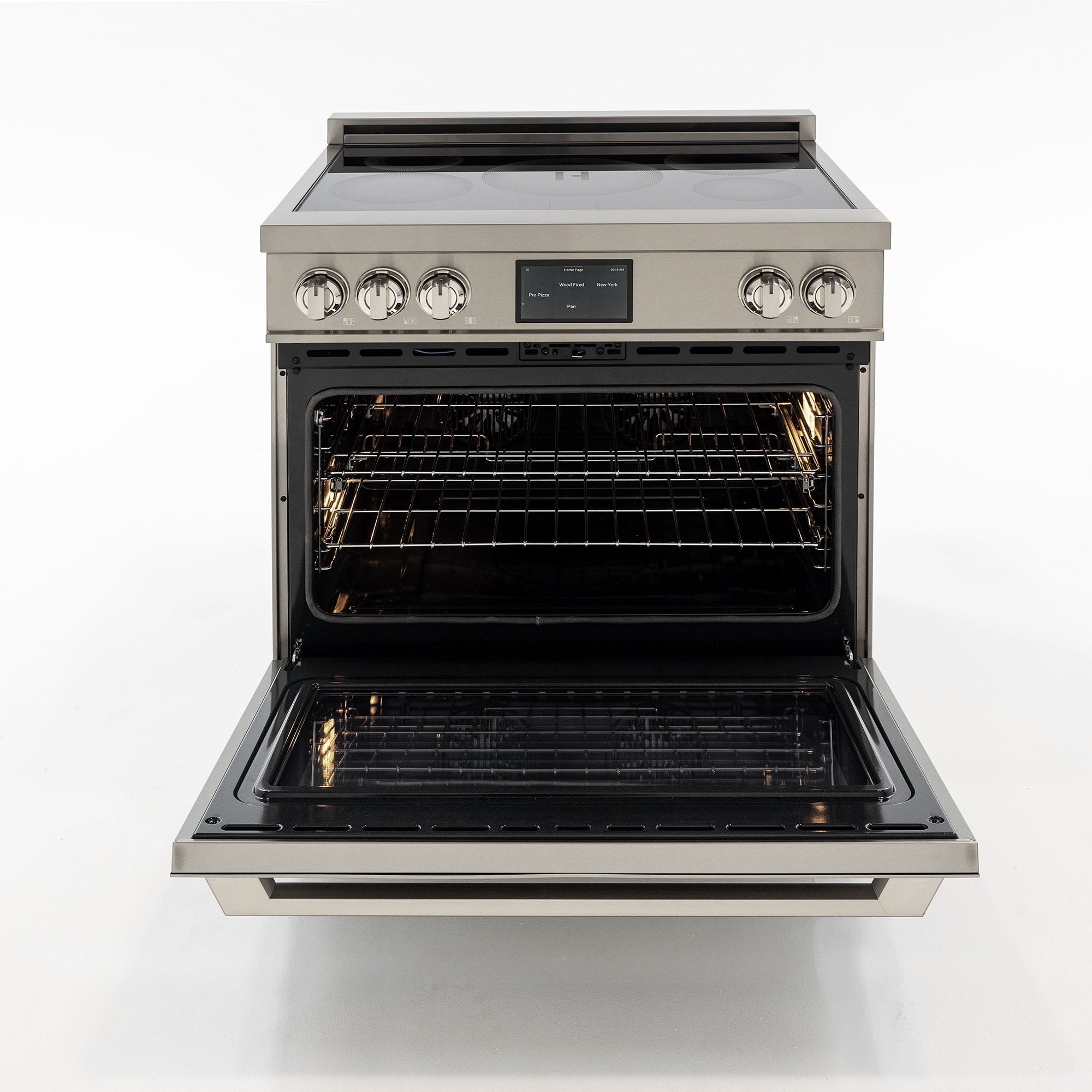 36″ Professional Induction Range – Stainless Steel