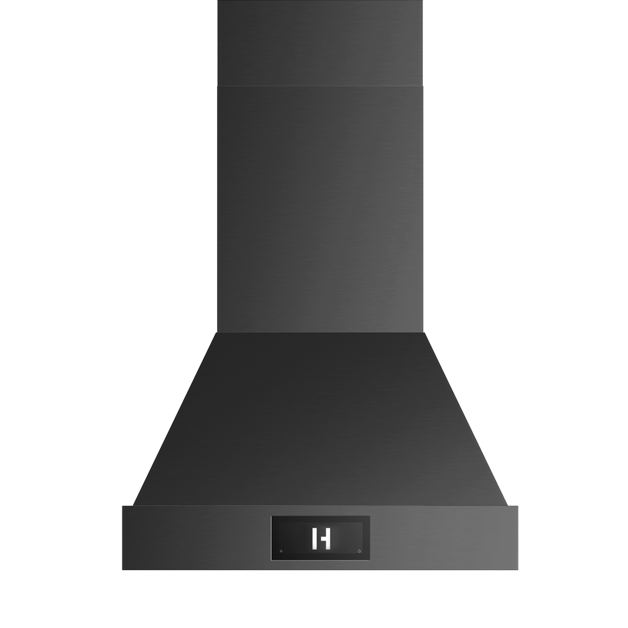 Smart 30 Inch Pyramid Wall Range Hood in Black Stainless