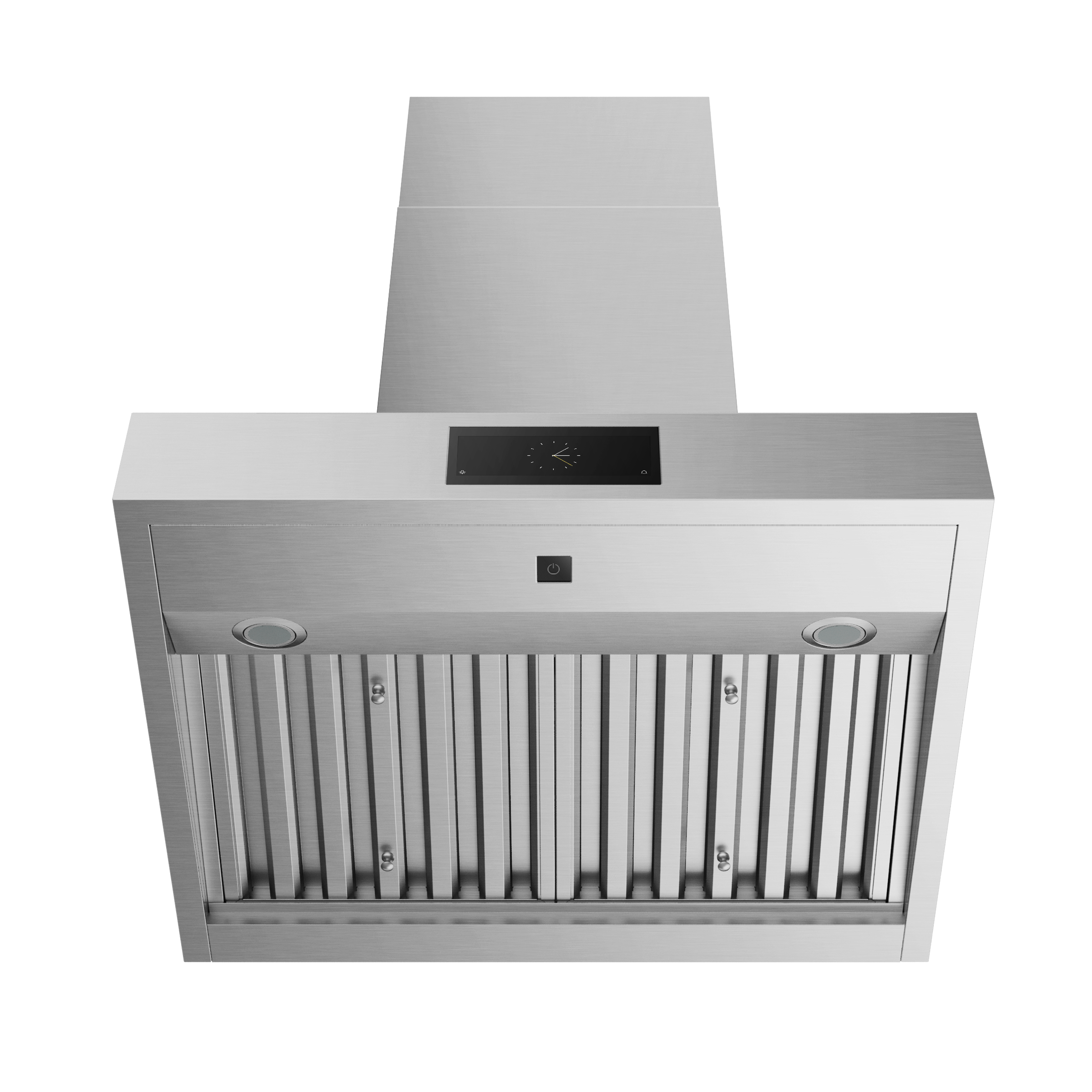 Smart 30 Inch Pyramid Wall Range Hood in Stainless Steel