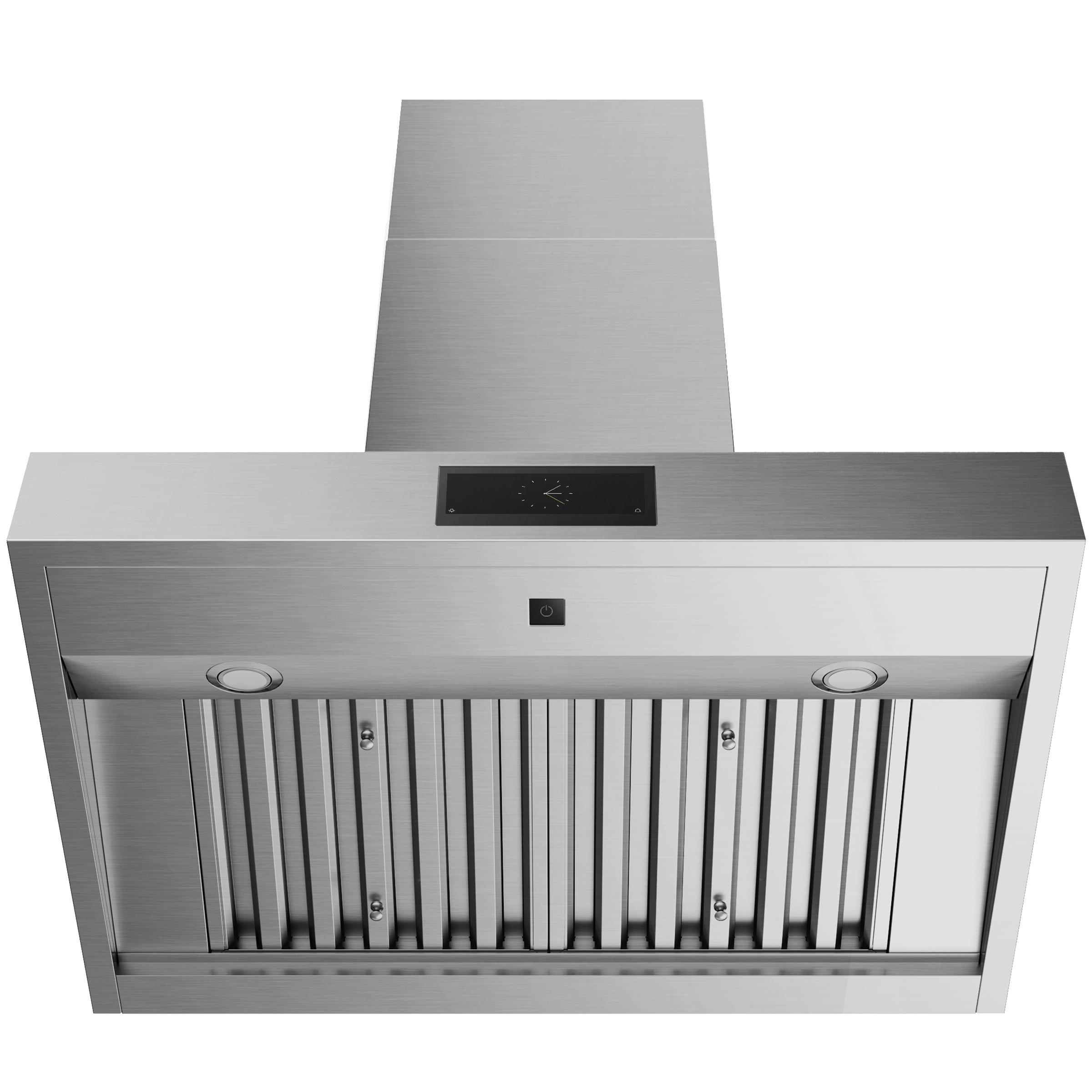 Smart 36 Inch Pyramid Wall Range Hood in Stainless Steel