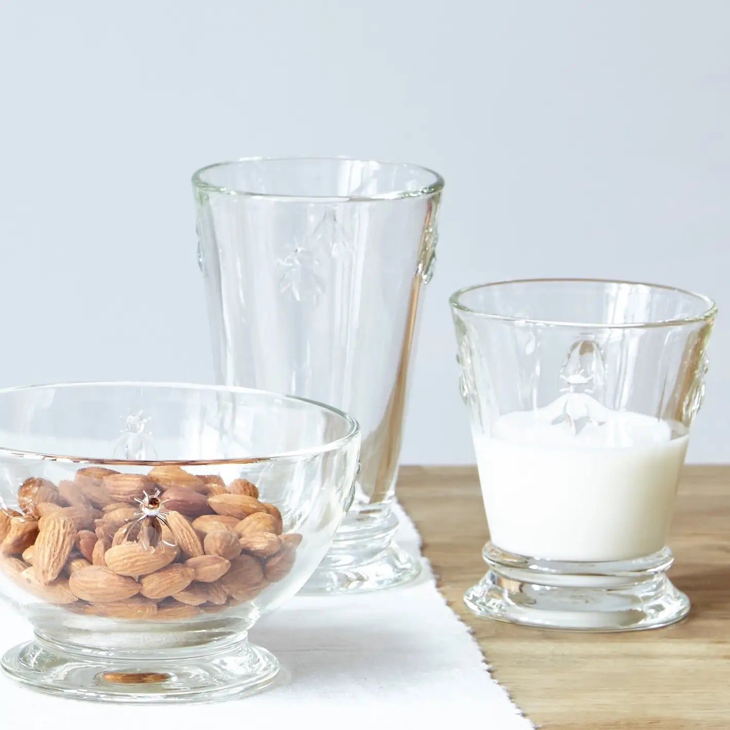 La Rochere French Bee Tumbler in Clear Glass Set of 6