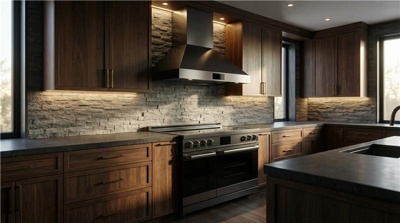 48″ Professional Range Hood – Black Stainless