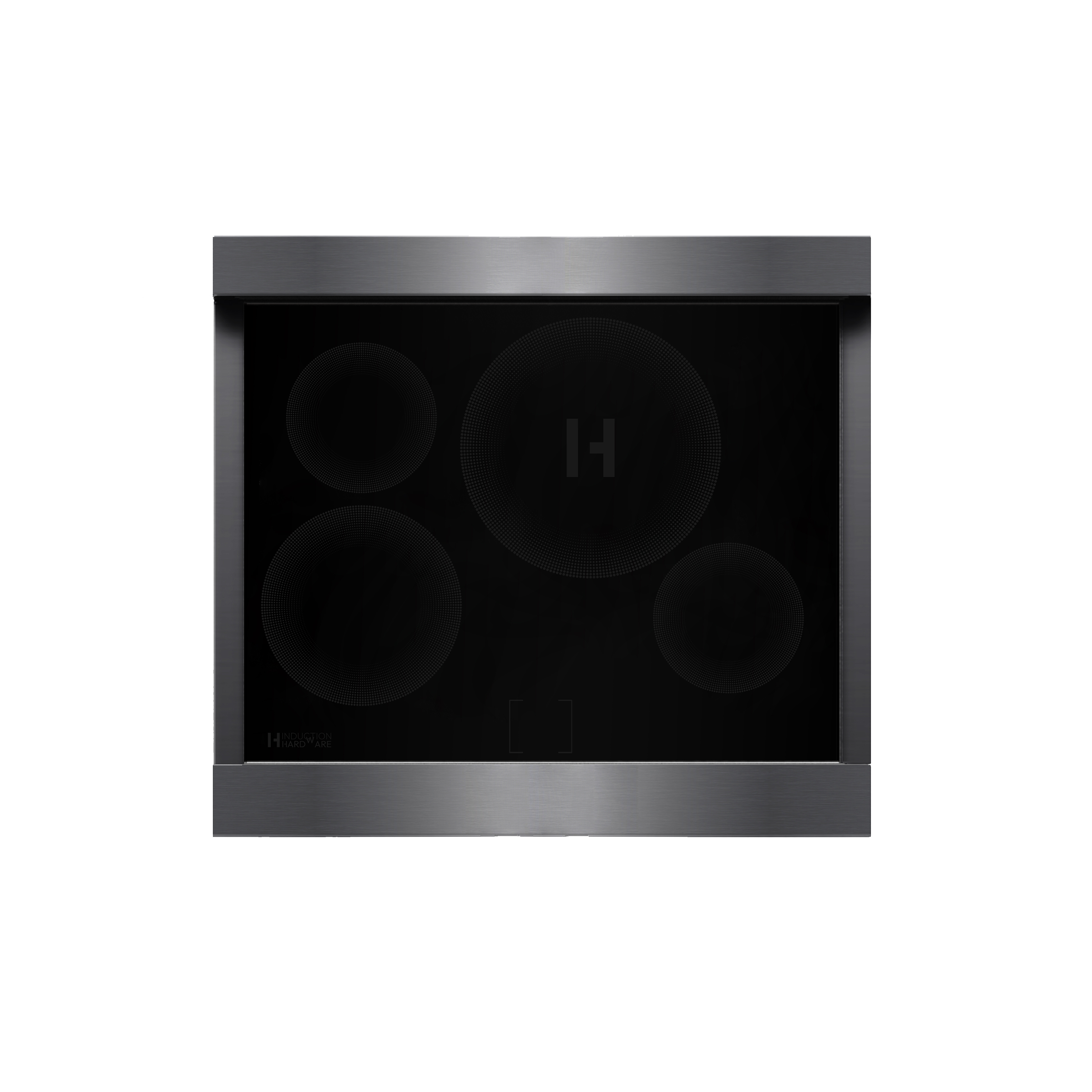 30 Inch Smart Induction Range in Black Stainless Steel