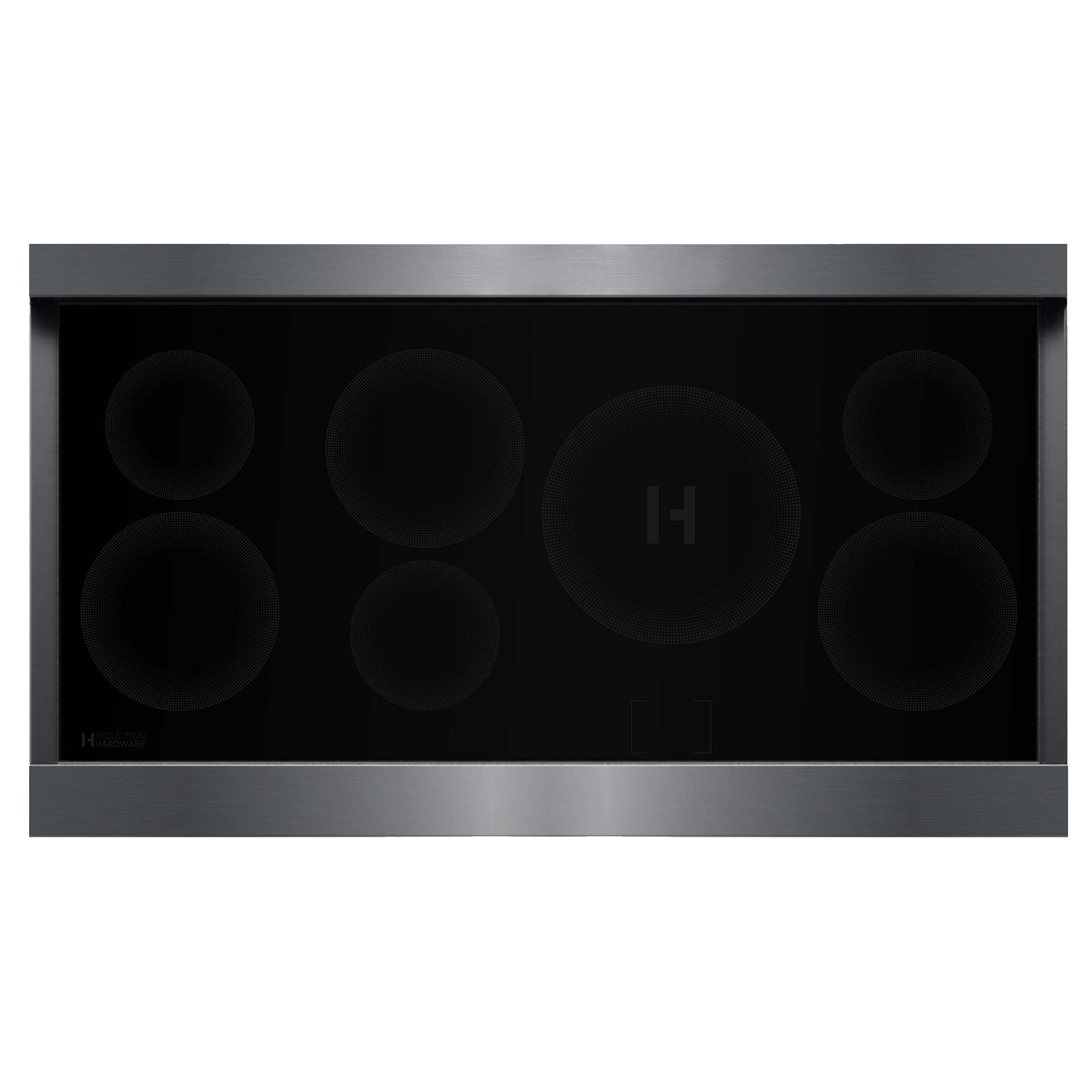 48 Inch Smart Induction Range in Black Stainless Steel