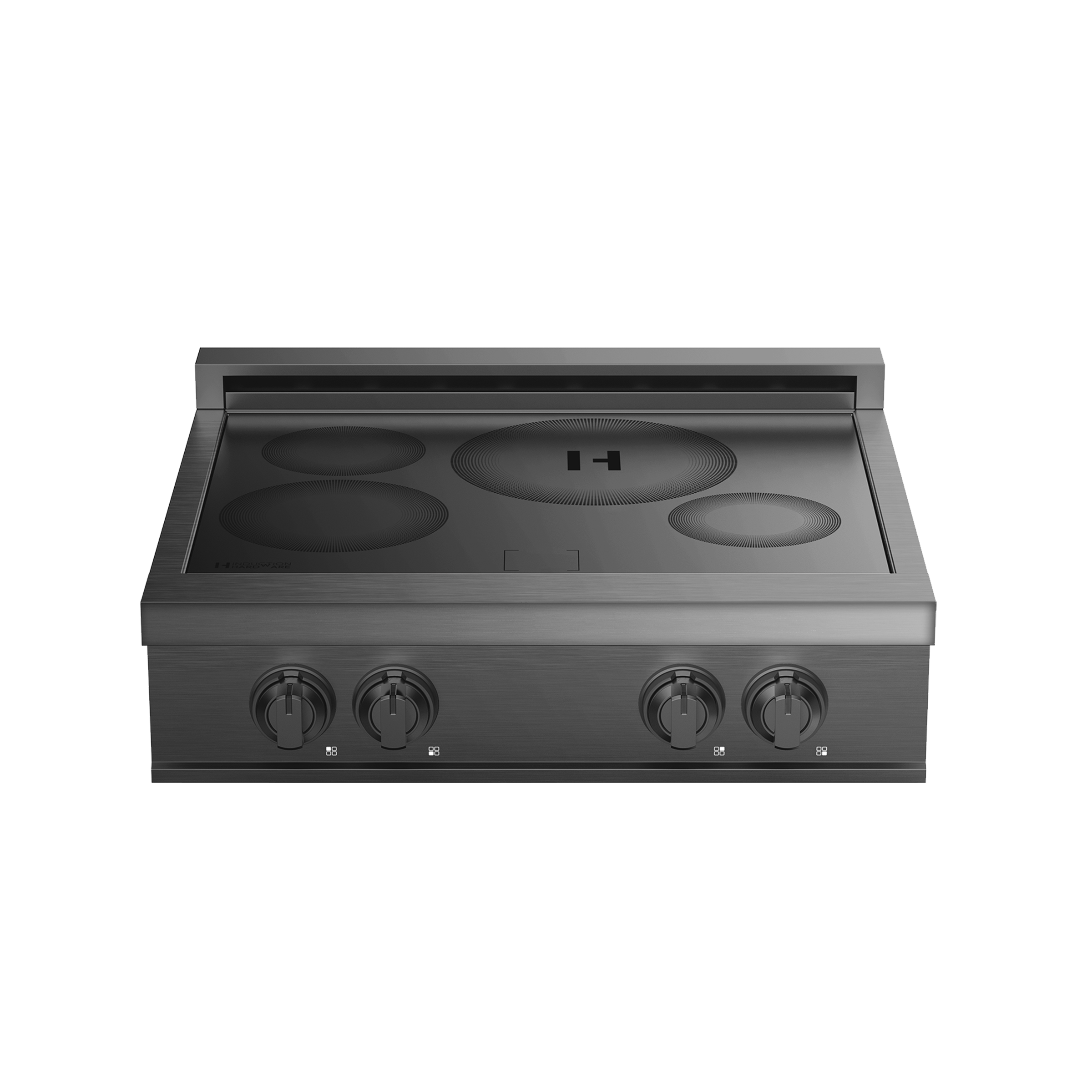 30 Inch Induction Rangetop in Black Stainless