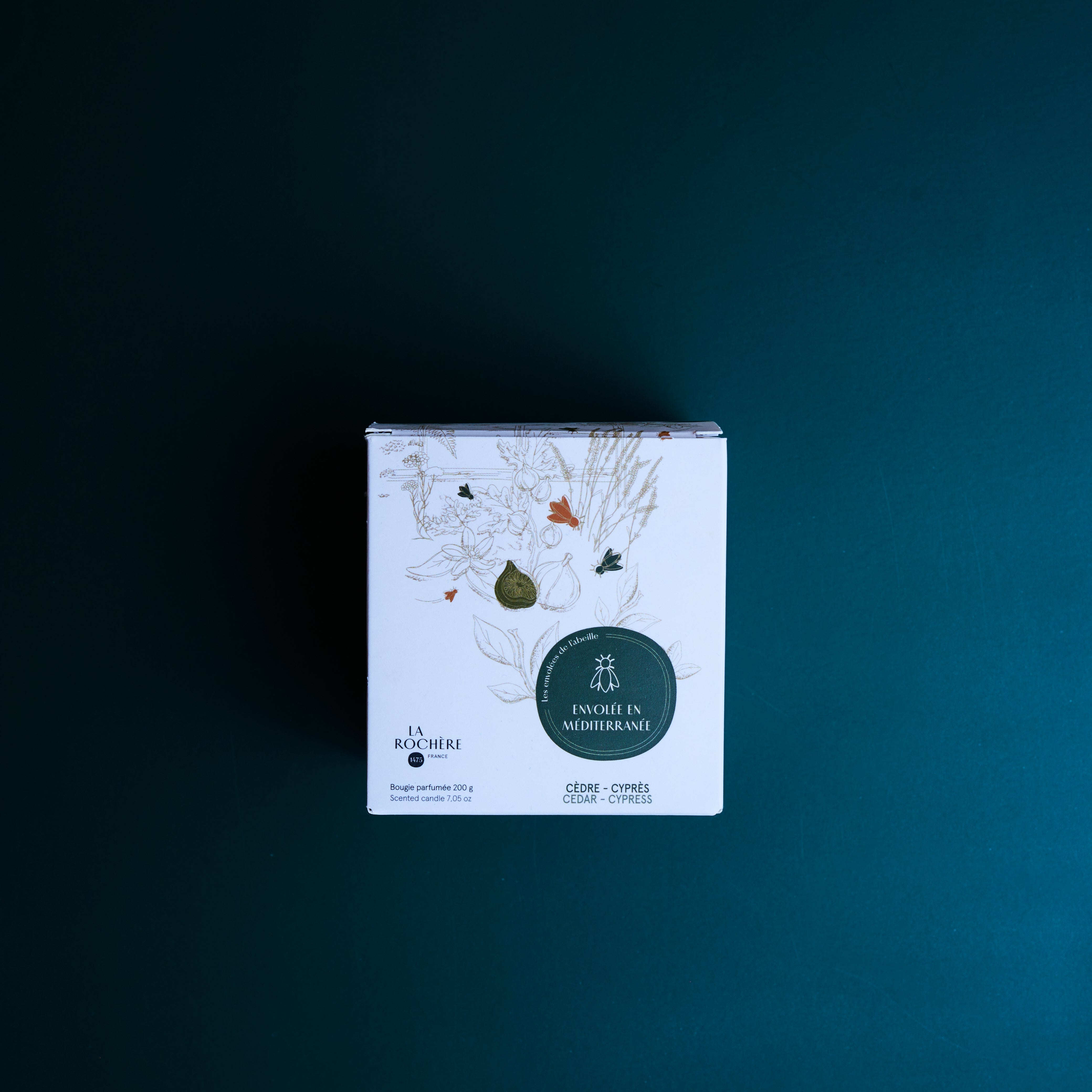 Winter Garden Bee Candle