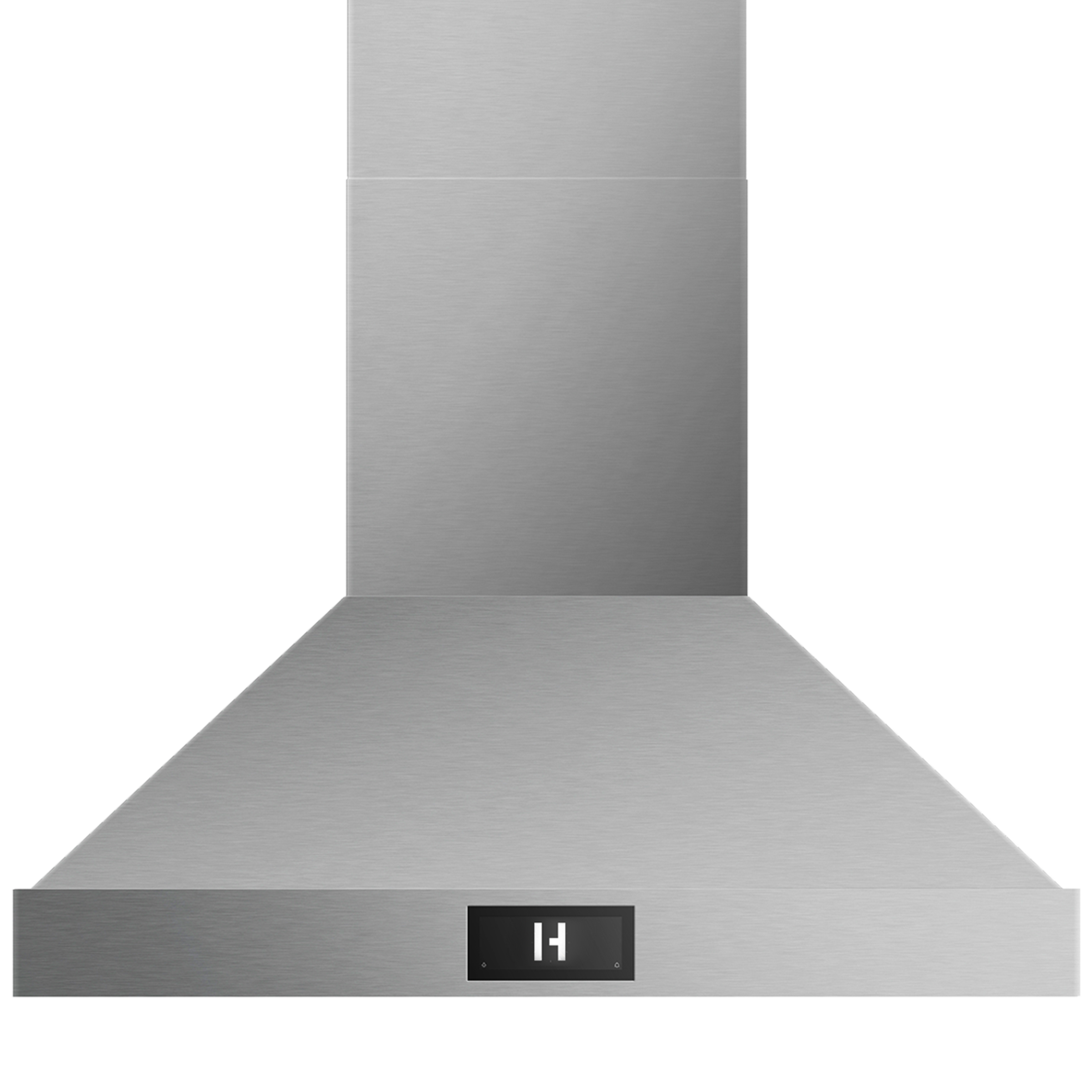 Smart 48 Inch Pyramid Wall Range Hood in Stainless Steel