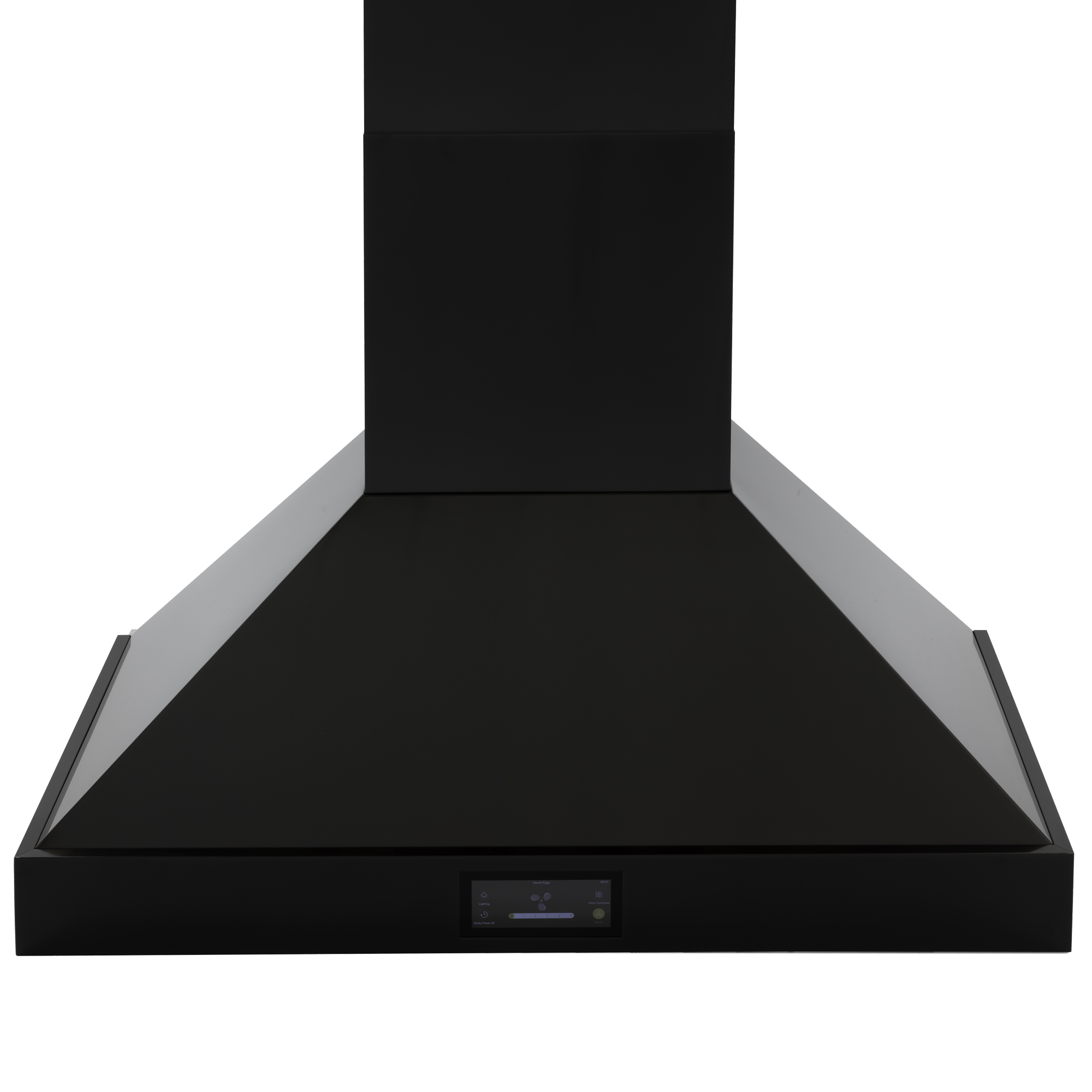 48″ Professional Range Hood – Black Stainless