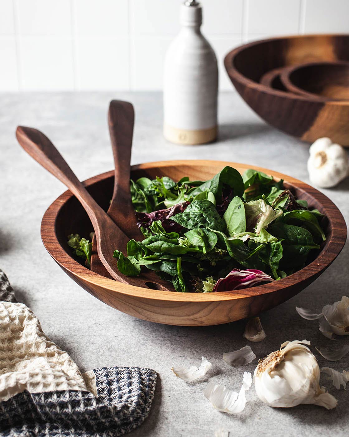 Crafted Walnut Bowls