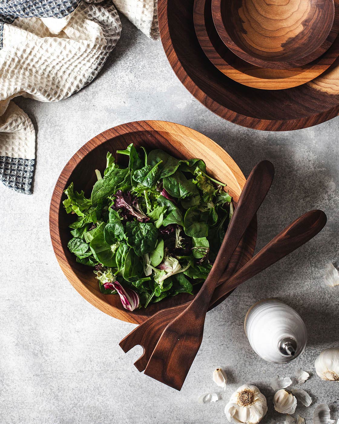 Crafted Salad Servers - Walnut