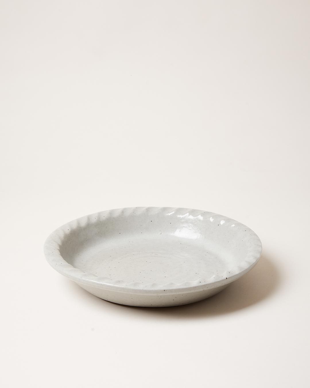 Agrarian Pie Dish - Stone